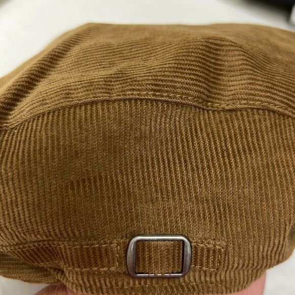 Janie and Jack 100047321 Brown Corduroy Newsboy Cap size 6 to 8 - Picture 2 of 9